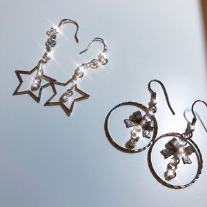 2 pairs earrings bundle